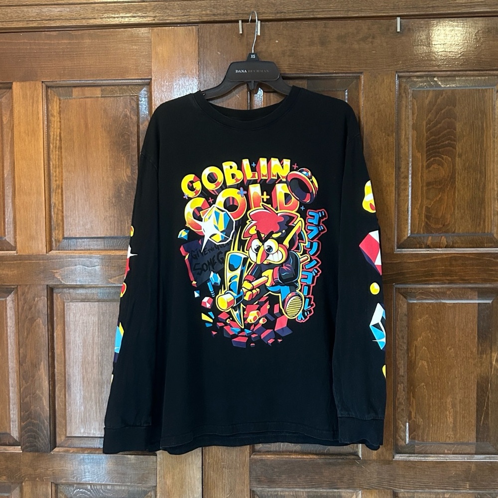 Cool Shirts Max Moefoe Goblin Gold Graphic T-shirt Men’s Size XL Black